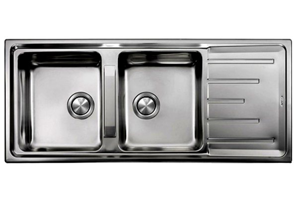 سینک ظرفشویی لامیرا مدل Brando 116×52 2v