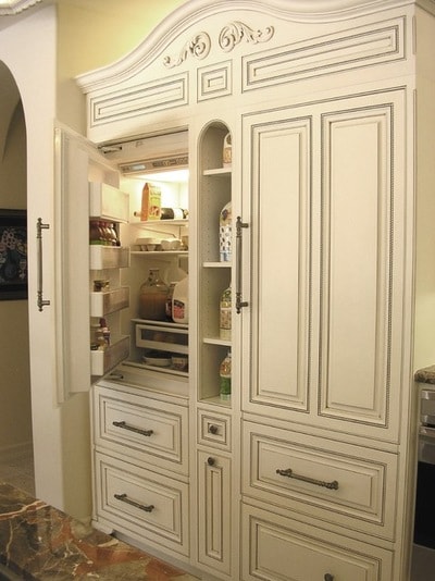 fully integrated units with drawers